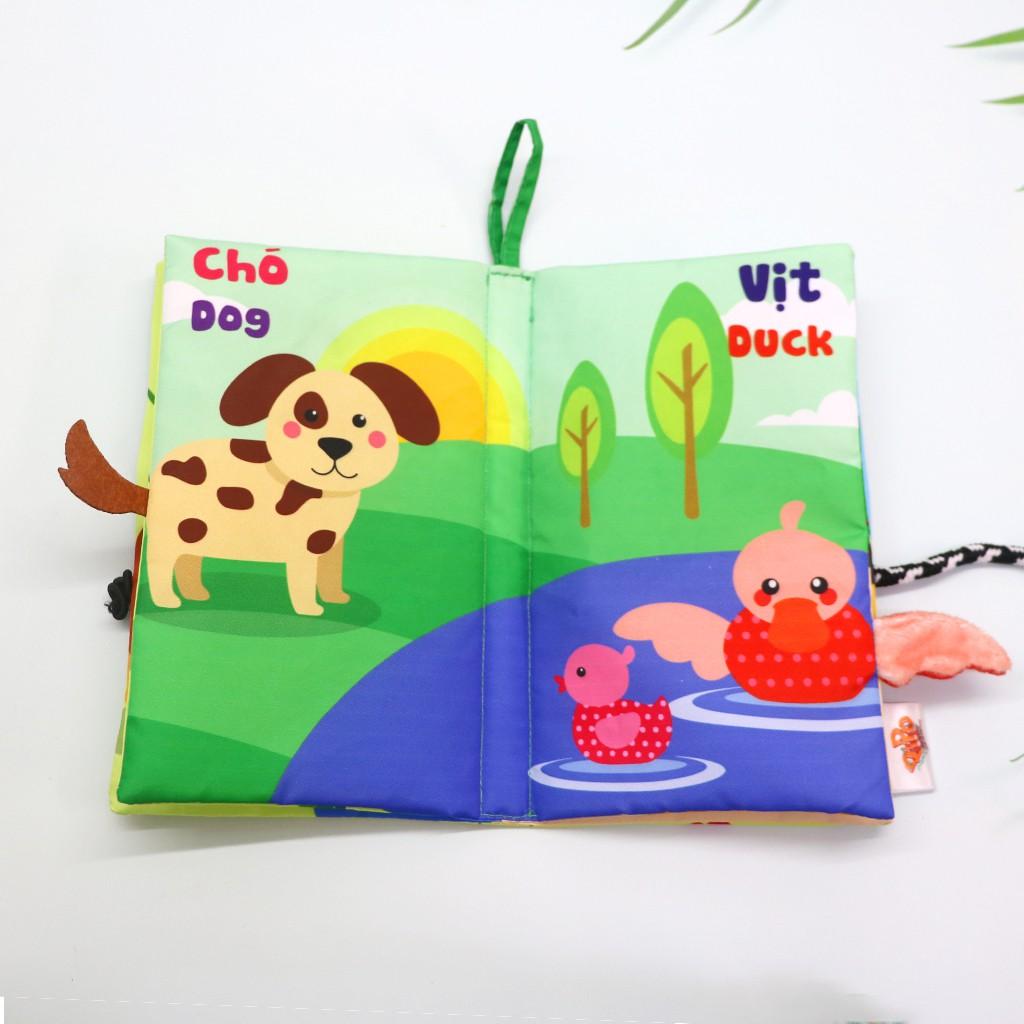 Sách vải tương tác đoán đuôi