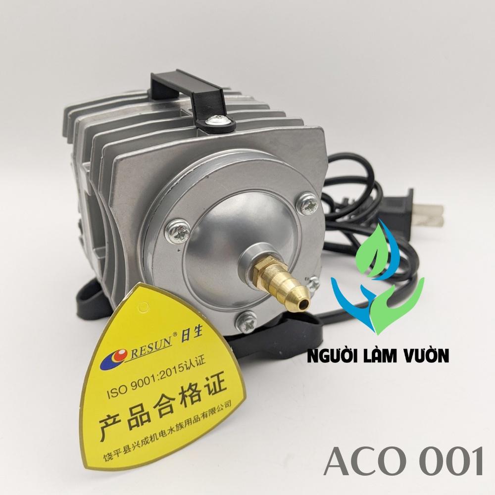 Máy bơm oxy hồ cá - Máy thổi oxy RESUN ACO - 001 - 18W dùng cho hồ cá, hồ Koi