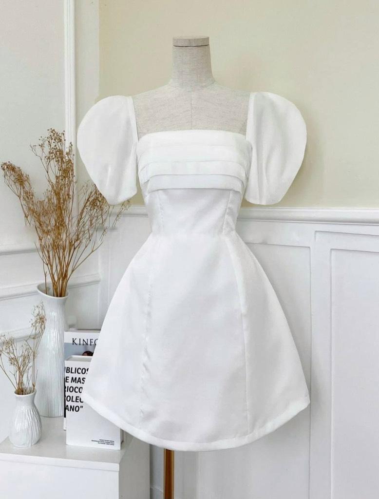 ĐẦM XÒE XẾP LI NGỰC TAY PHỐI KIẾNG 13333