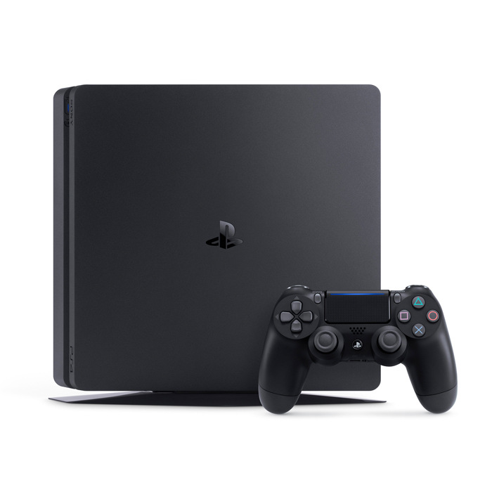 Bộ playstation 4 slim (500gb)  kèm 2 đĩa  game spider-man + godofwar 4 - chính hãng