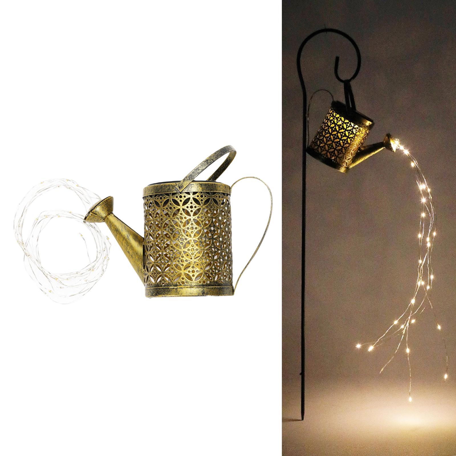 Solar Lights LED String Light Kettle Light for Lawn Walkway Decor