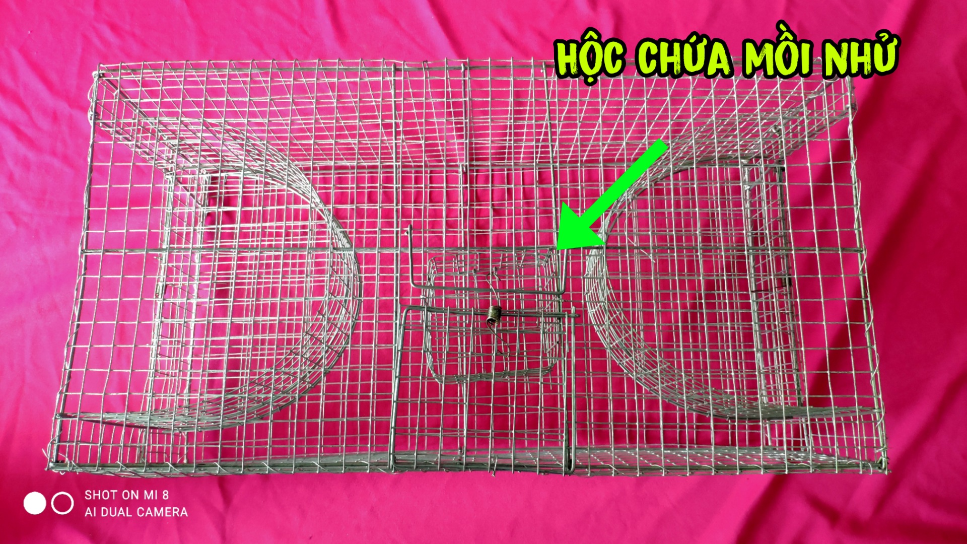 Bẫy Chuột Thông Minh 2 Đầu Vào Cực Nhạy