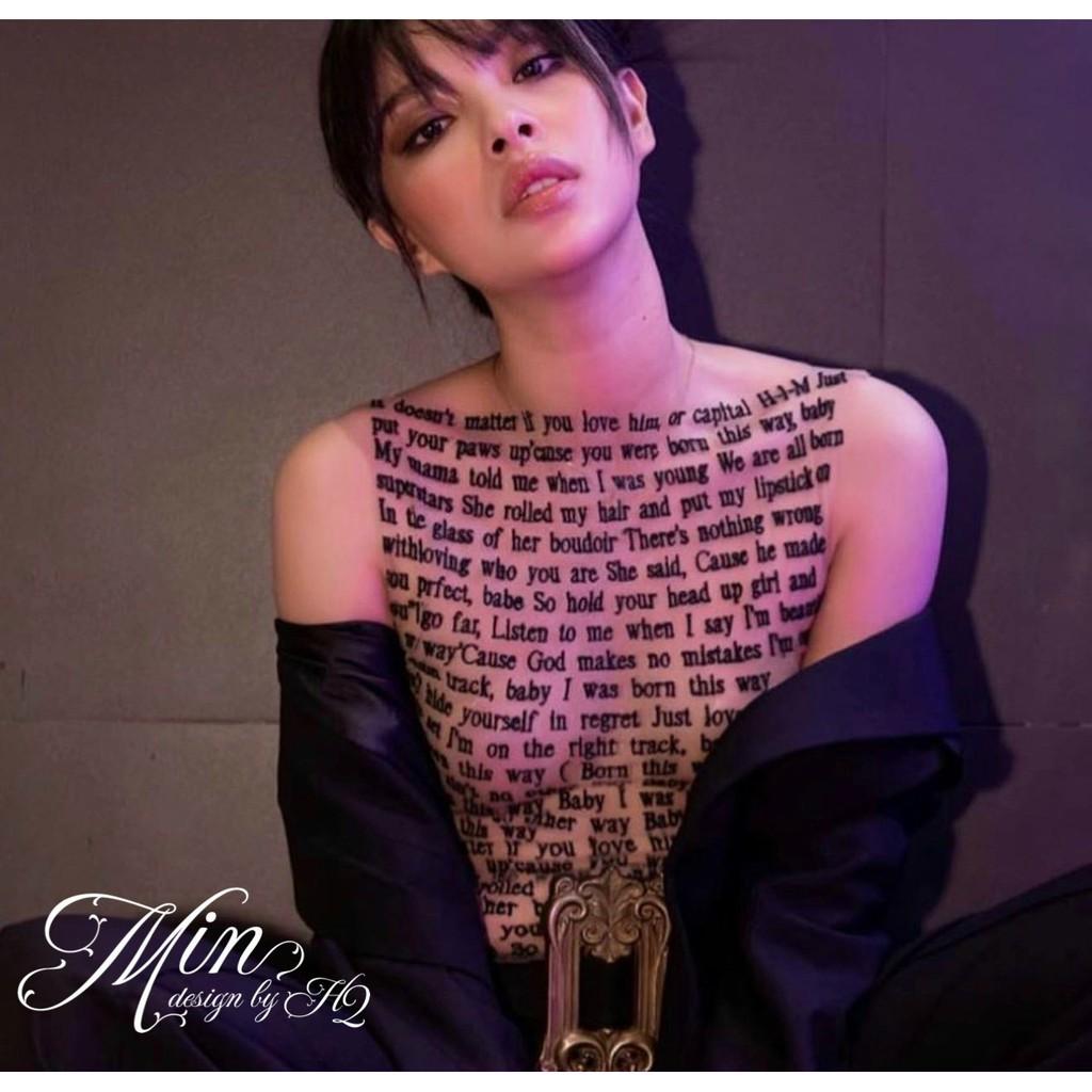 ÁO BRA LƯỚI IN CHỮ CÓ DÂY KÉO LƯNG