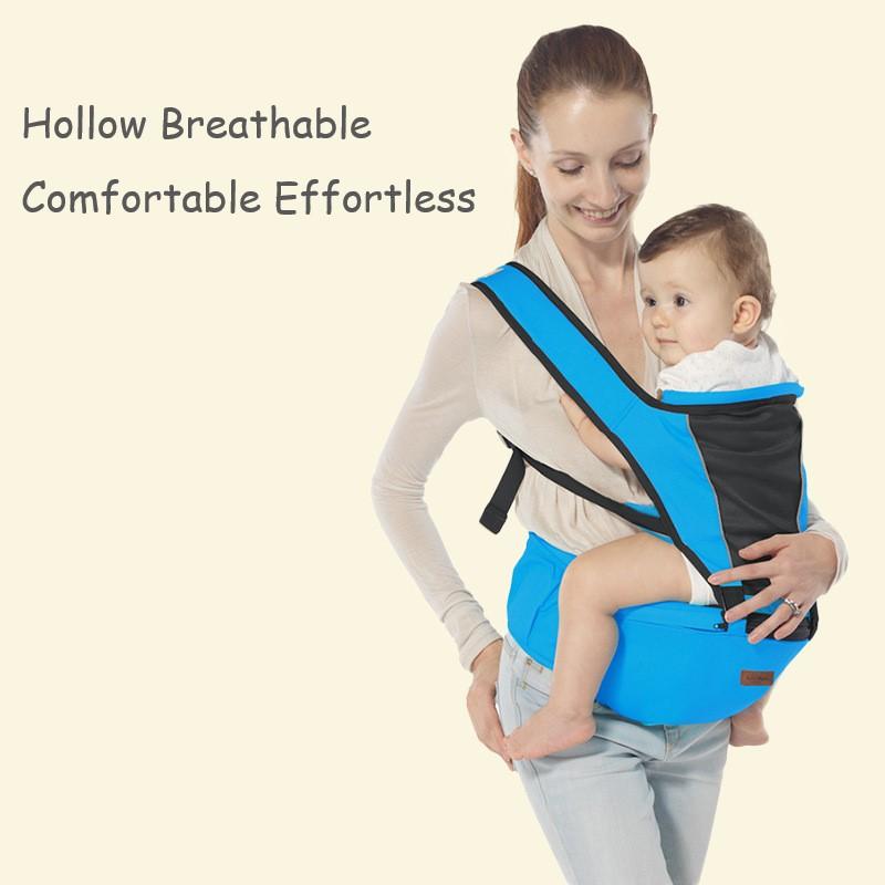 Đai Địu Em Bé Baby Sling Eo Phân Trước Nắm Giữ Đa Năng Cho Bé Sling Bốn Mùa Thoáng Khí Ghế An Toàn Trước Mang Theo Sau Lưng Mang Quà Tặng