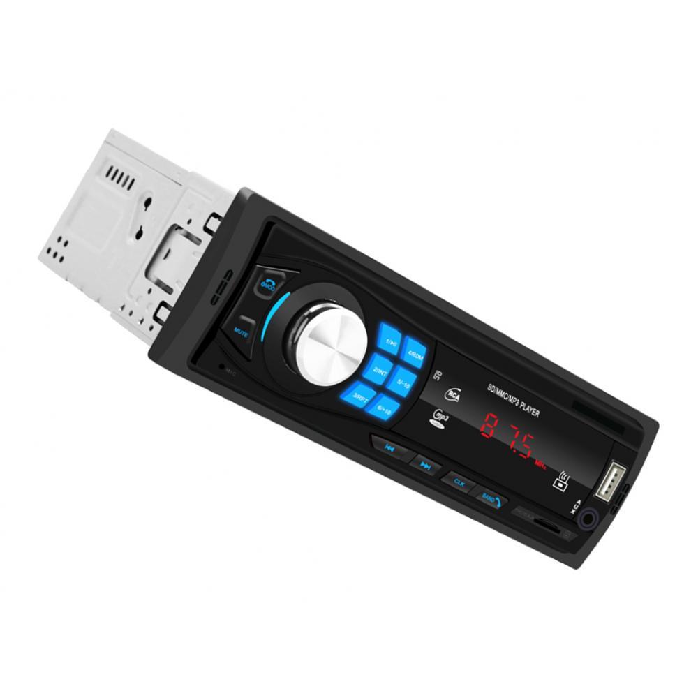 1 DIN Car MP3 Player Bluetooth USB Receiver AUX Stereo Audio Radio