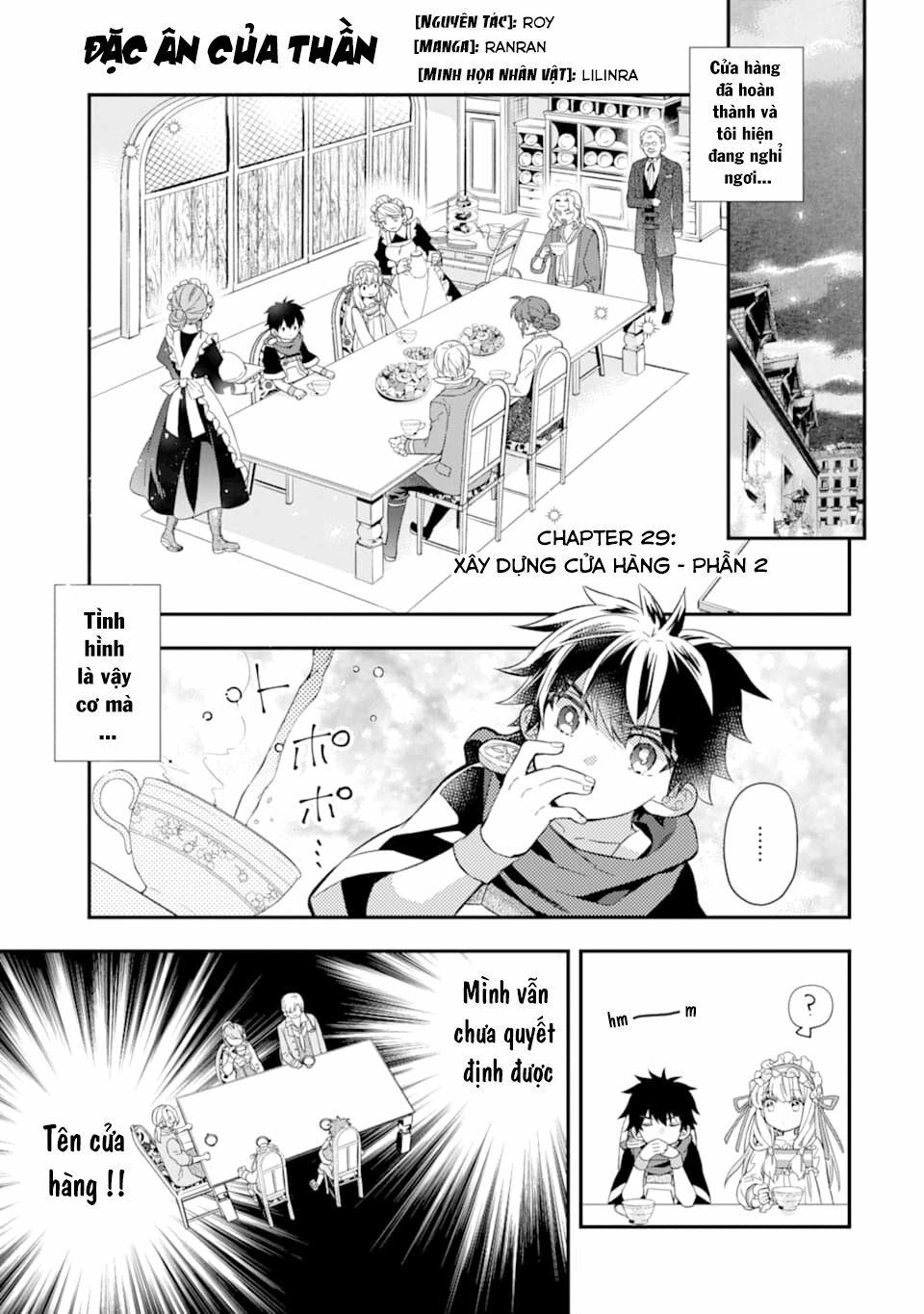 người đàn ông được chọn bởi các vị thần chapter 29 1