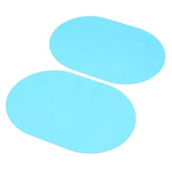 2- Car Anti Fog Film Rear View Mirror Waterproof Protective Sticker L
