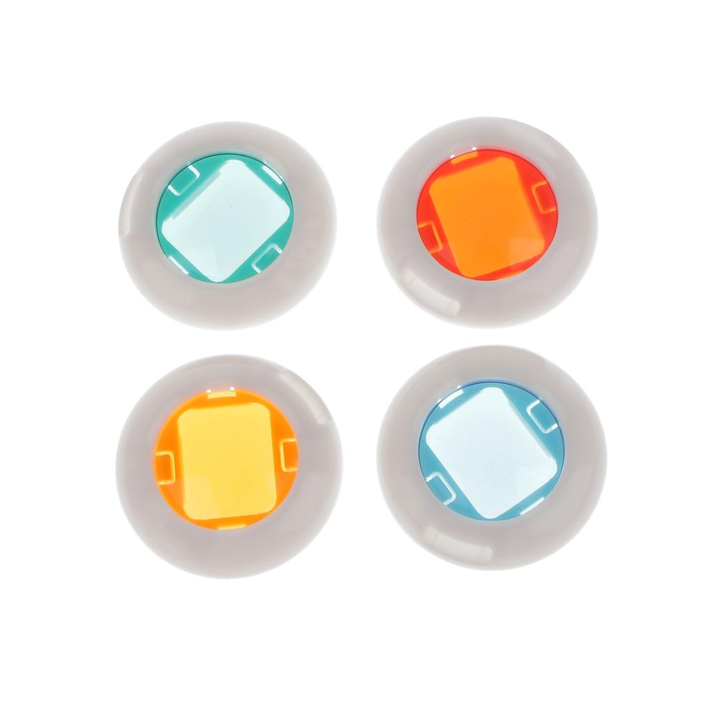4 pieces lens filter self shooting for fuji instax
