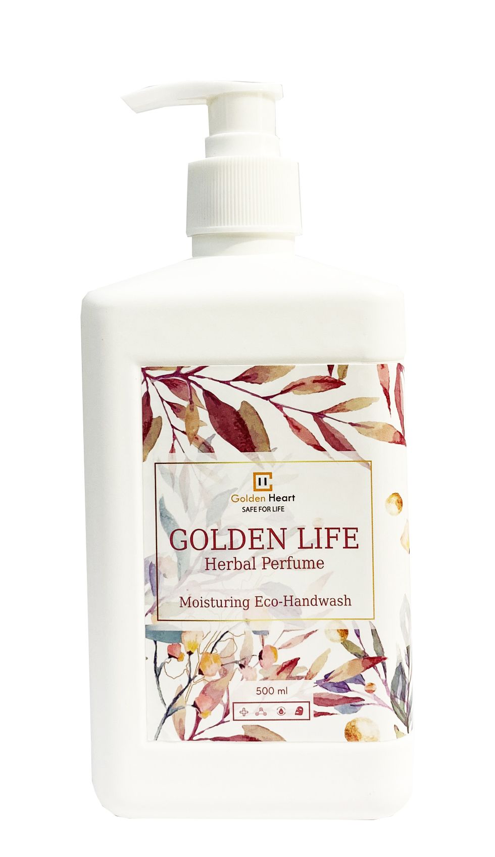 Nước Rửa Tay Golden Life 500ml - Hương Thảo Mộc