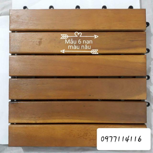 Combo 10 tấm Sàn gỗ tự nhiên