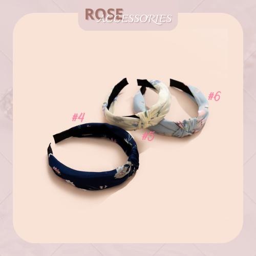 Băng đô nữ thời trang phong cách Ulzzang nhiều màu Rose.Accessories mã BĐ03