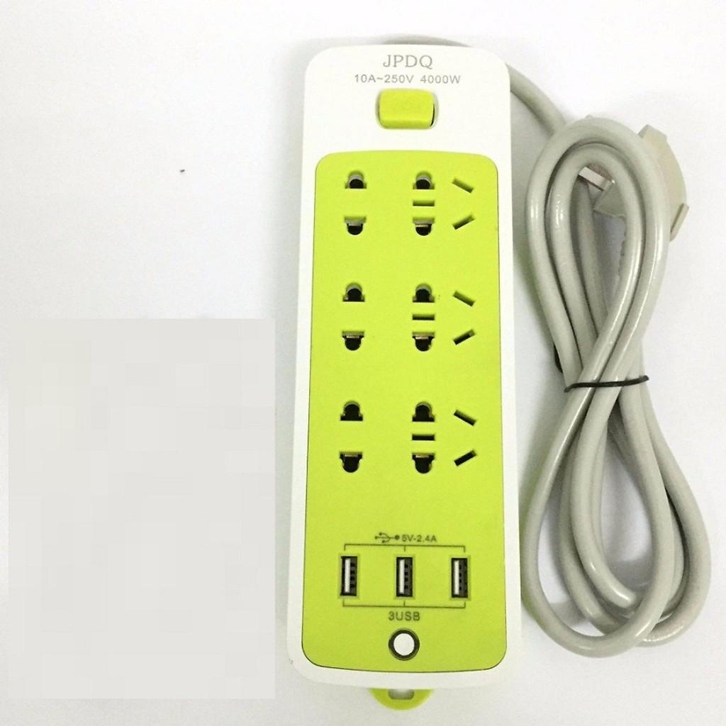 Ổ cắm điện 3 cổng USB JPDQ
