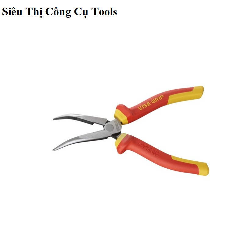 8" Kìm mũi nhọn cong cách điện 1000V IRWIN 10505870