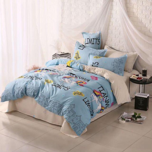 BỘ CHĂN GA VÀ VỎ GỐI POLY COTTON