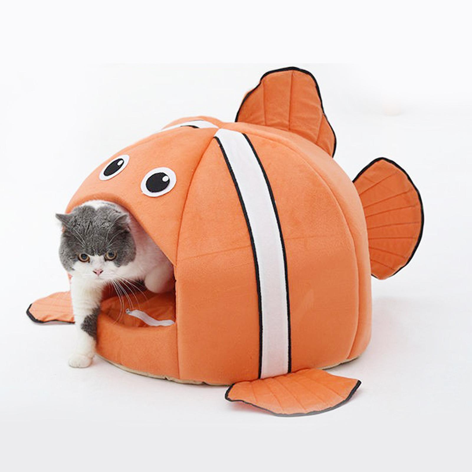 House Pet Sleeping Bed Cat Bed Tent for Cats and Small Dogs Outdoor