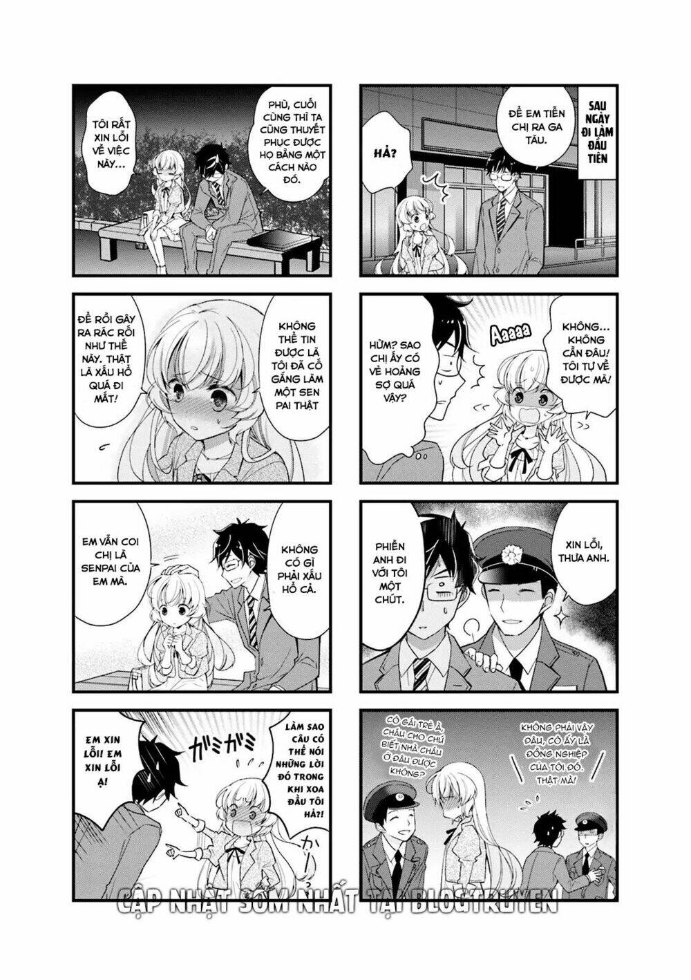 senpai nhỏ nhắn của tôi rất dễ thương chapter 1 7