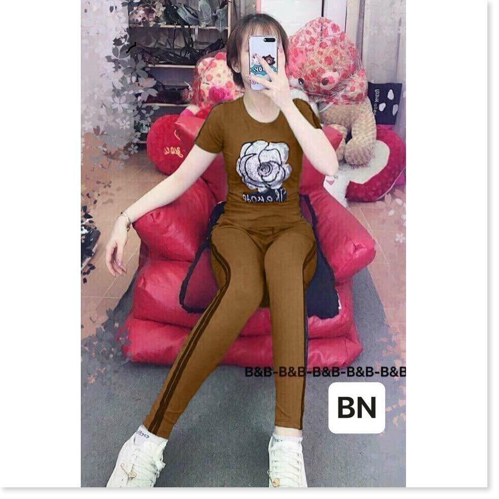SET ĐỒ BỘ NỮ THUN,CHẤT LIỆU VÃI THOÁNG MÁT VÀ CO GIẢN 4C LANA FASHION