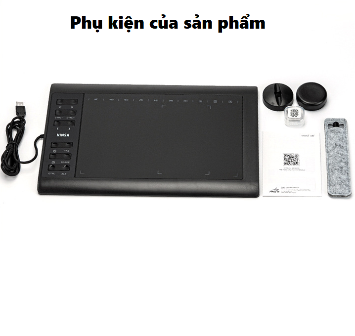 Bảng vẽ điện tử VINSA 1060 Plus - Hàng chính hãng