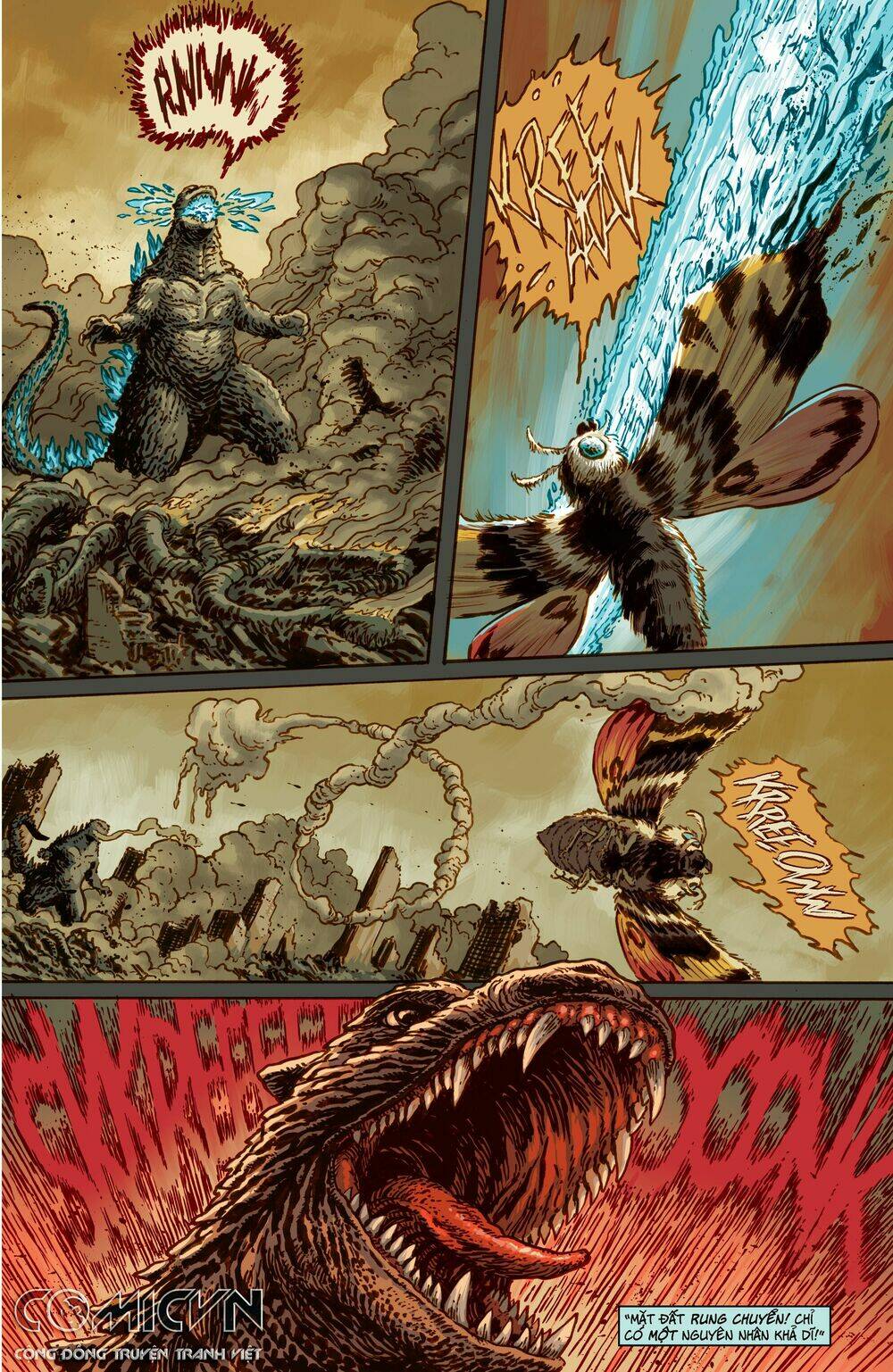 godzilla: cataclysm - đại khủng hoảng chapter 2.2 2