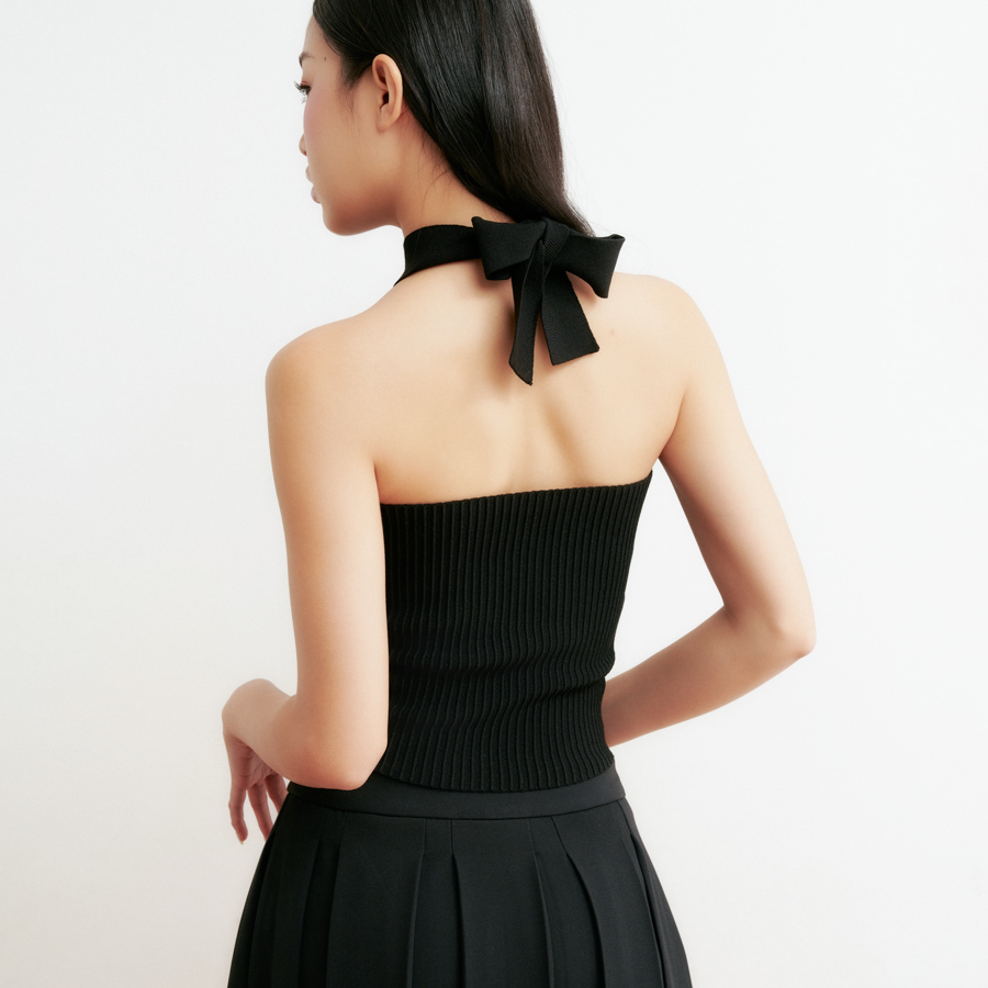 DOTTIE - Áo dệt kim cách điệu - T0829
