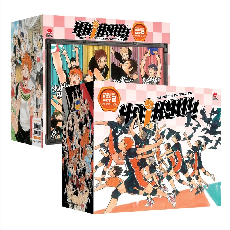 Sách - Haikyu!! Premium (boxset 2 - tập 16 đến tập 30)