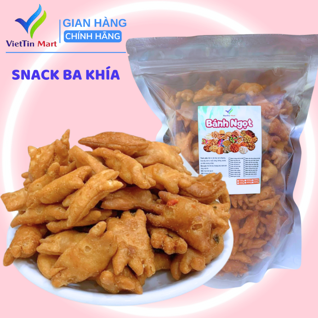 Snack ba khía mắm hành VIETTIN MART