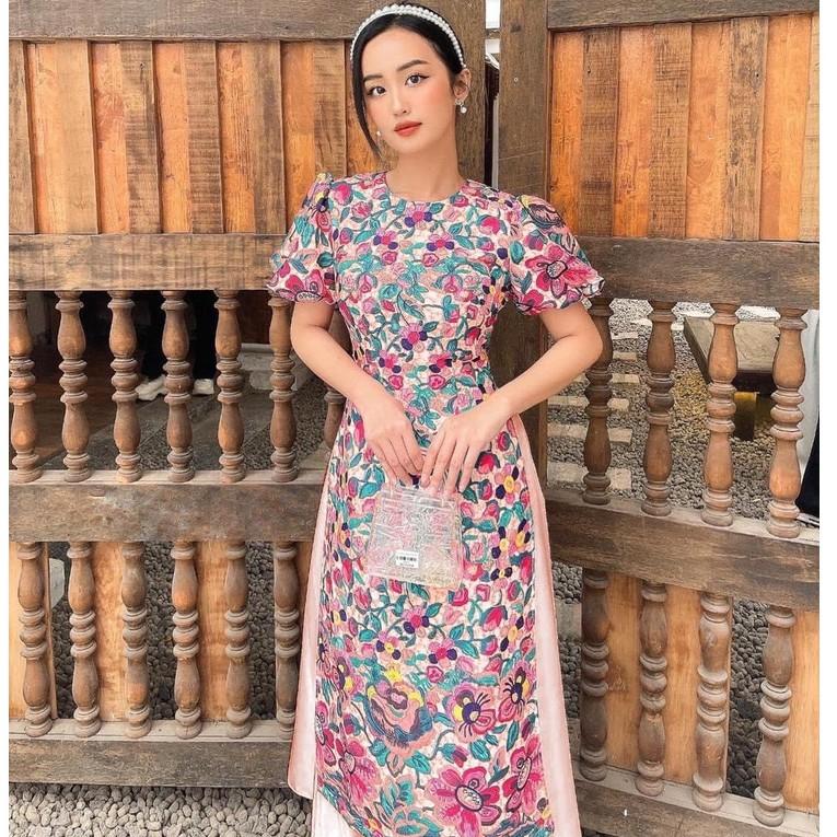 Áo Dài Đi Chơi LABELLE Size M TKCC160