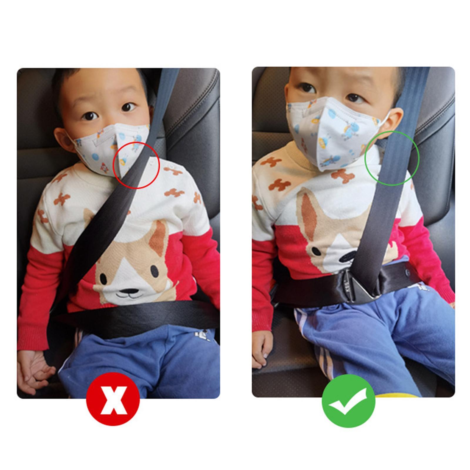 Car Seatbelt Adjuster Seat Belt Clip Shoulder Neck Belt  Anti Twist