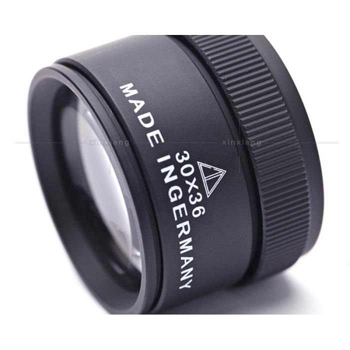 Kính lúp tròn cầm tay mini siêu nét phóng đại 30x-36mm sang trọng cao cấp