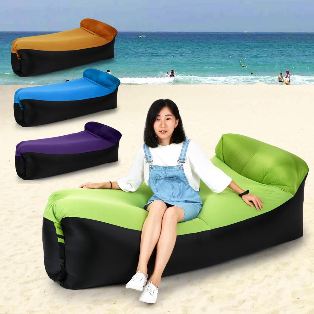 Ghế sofa bơm hơi siêu tiện lợi, đi du lịch, cắm trại
