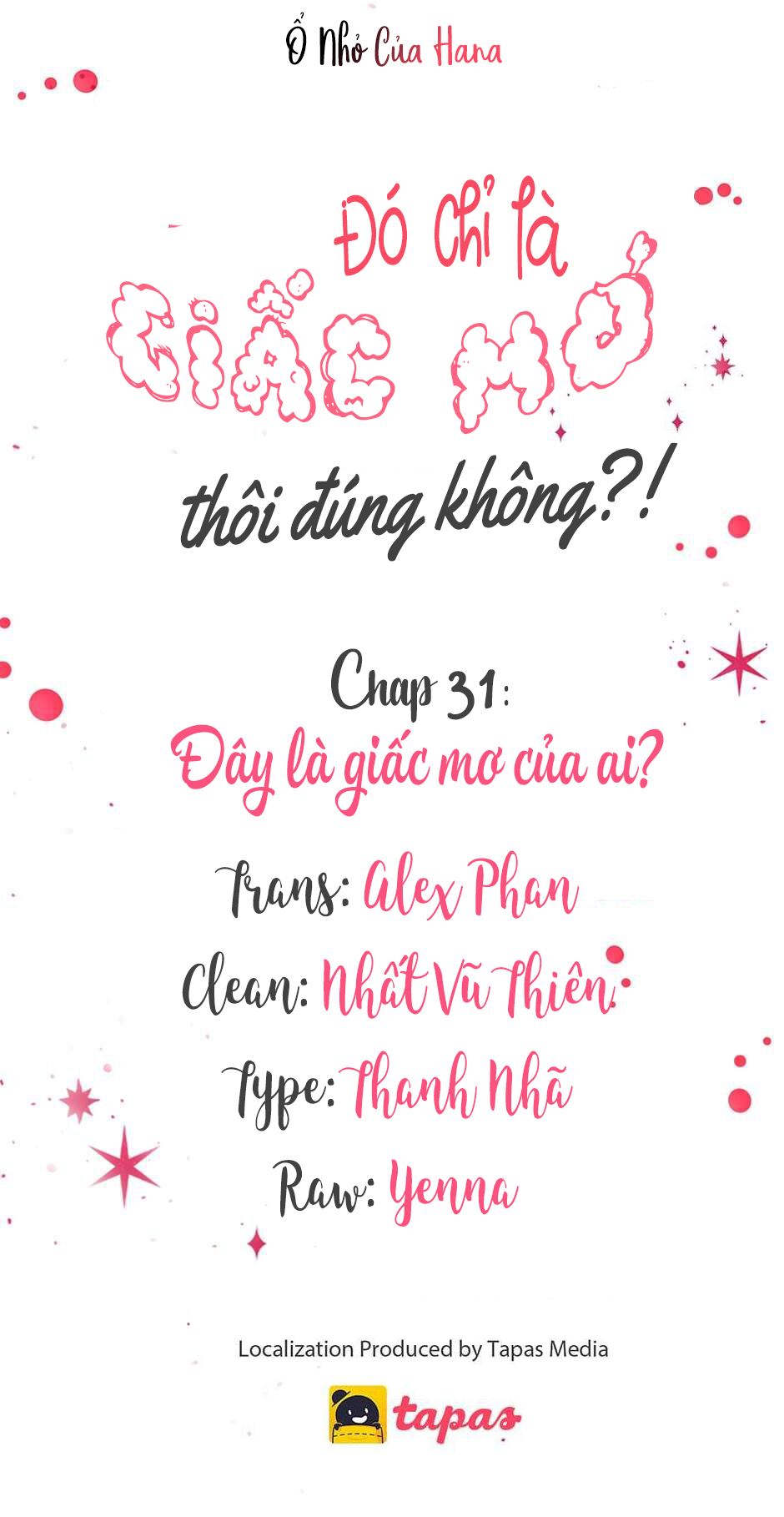 chỉ là giấc mơ thôi phải không? chapter 31 12