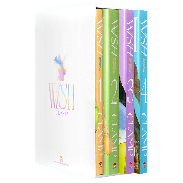 Boxset Wish - Clamp - Bộ 4 Cuốn