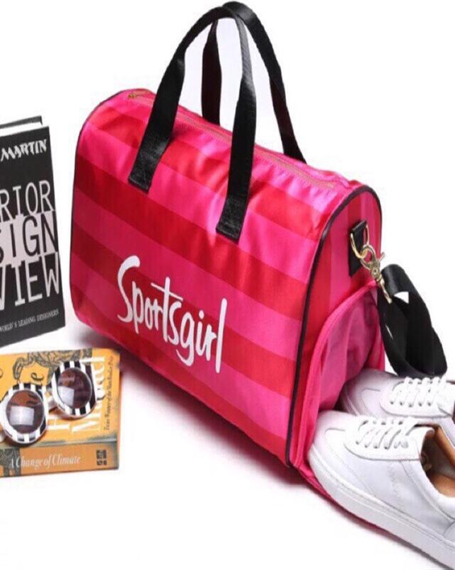 Túi xách thể thao có ngăn để giày, túi xách du lịch Sportgirl năng động
