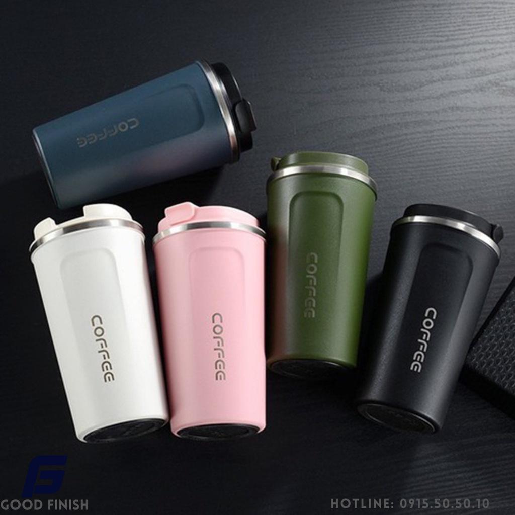 Bình/Cốc giữ nhiệt Coffee 01 GF, inox 304, chống tràn, ly uống cafe, đựng nước, lạnh, nóng 6 - 8 tiếng.