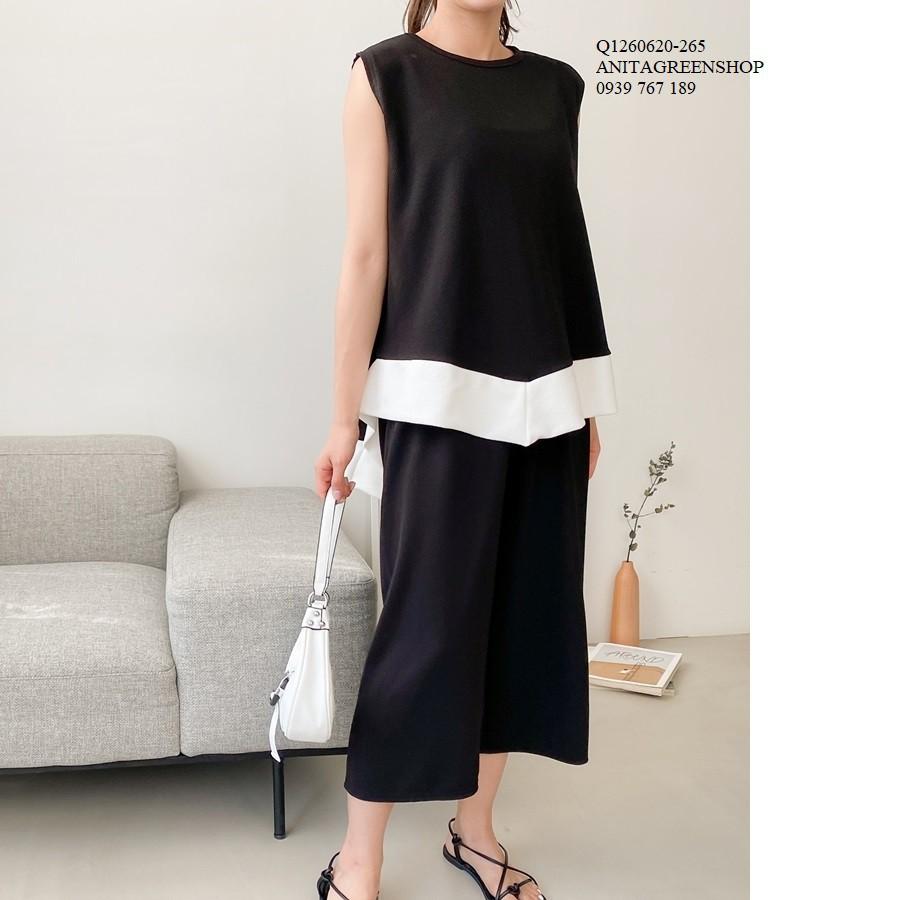 Q1260620 ÁO KIỂU NỮ KHÔNG TAY