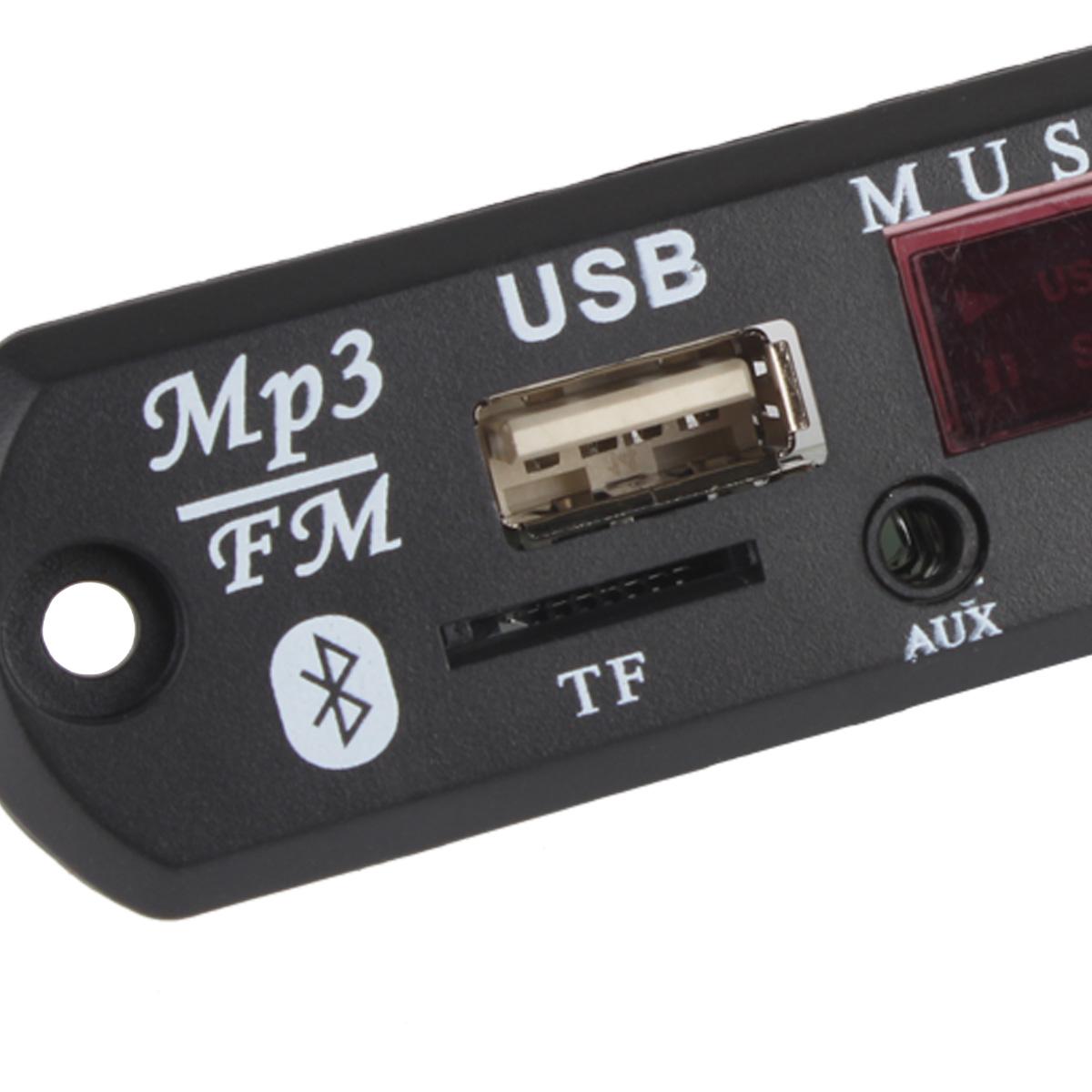 Bảng Mạch Giải Mã Âm Thanh Không Dây Bluetooth 12v Mp3 Wma Cho Xe Hơi