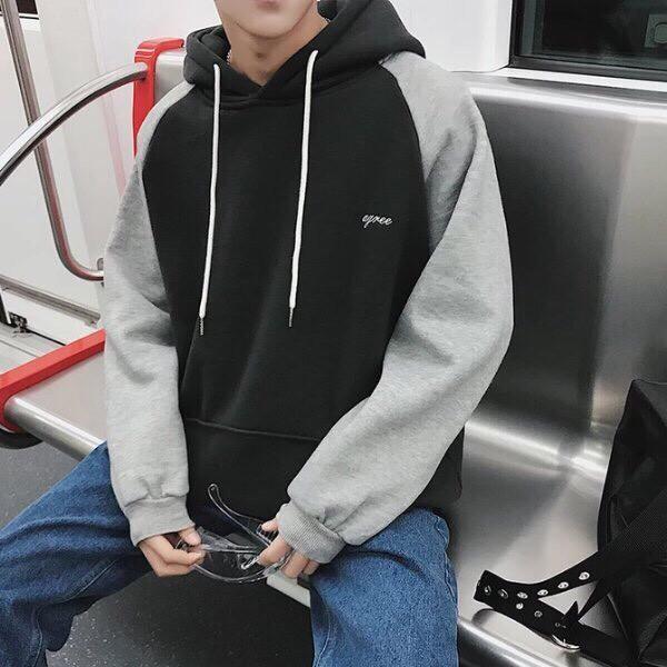 Áo hoodie unisex nam/nữ chất nỉ bông mỏng kiểu raplan. Có ảnh thật trải sàn