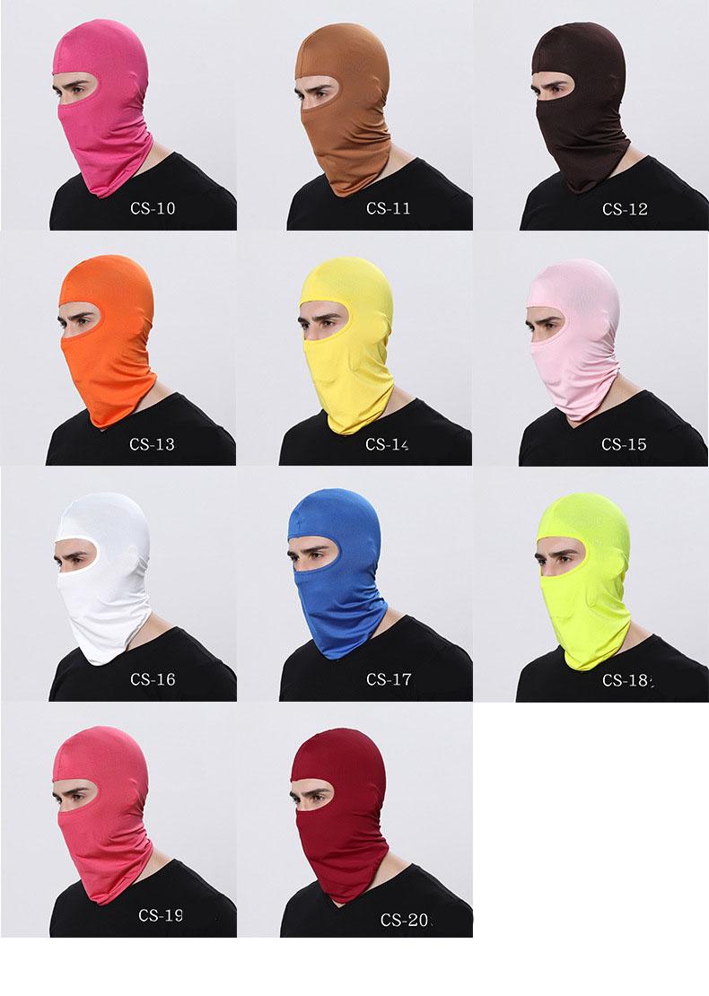 Mặt nạ Balaclava Mặt nạ xe máy ngoài trời Color: red