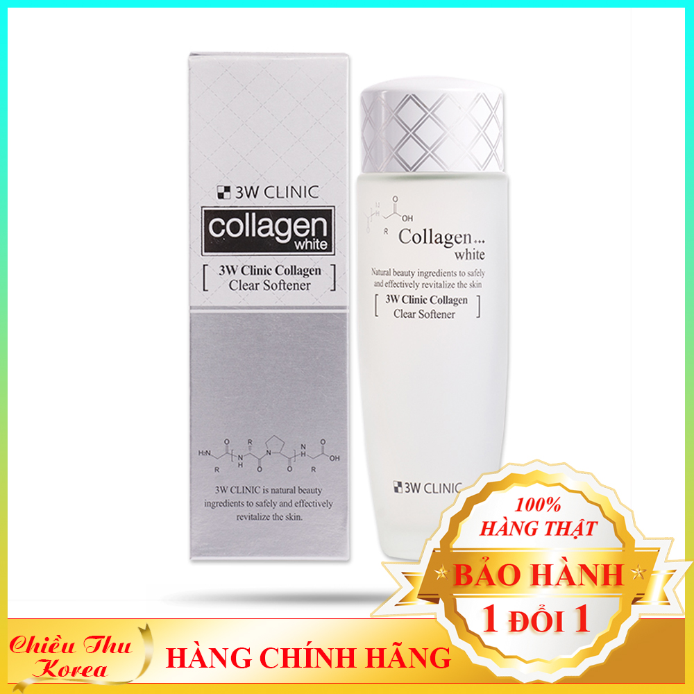 Nước Hoa Hồng Dưỡng Trắng Da 3W Clinic
