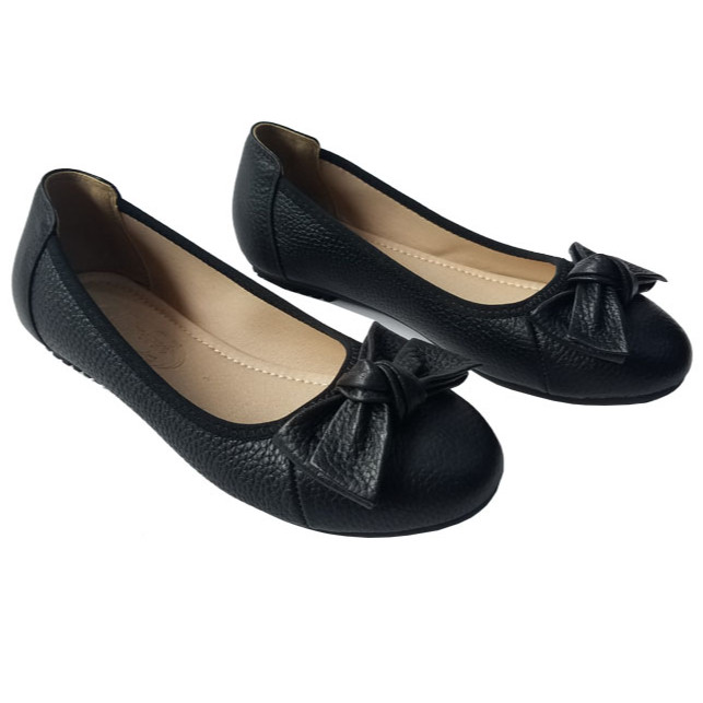 Giày Búp Bê Nữ Da Bò Biggben Cao Cấp Bb92 - 36