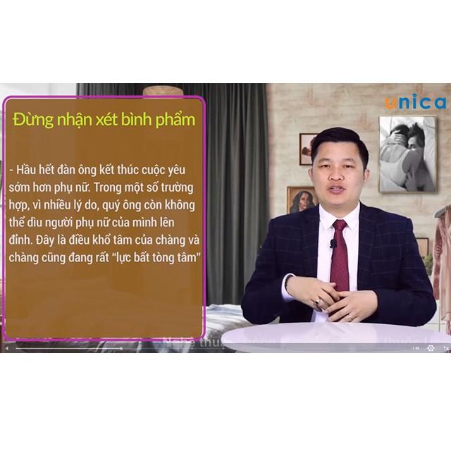 Khóa học GIA ĐÌNH - Nghệ thuật phòng the [UNICA.VN