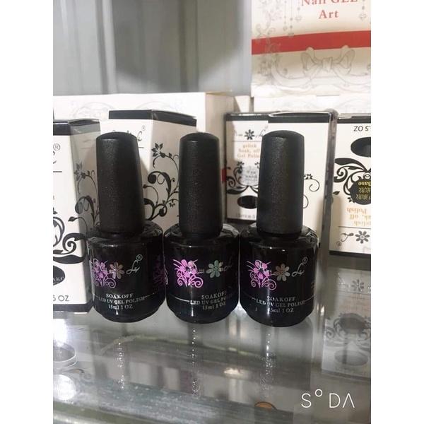Cặp base top gelish trắng/đen