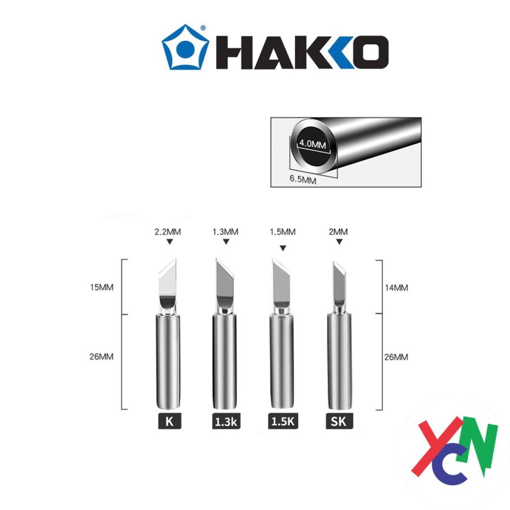 Đầu mỏ hàn Hakko 936, Mũi hàn 900M-T-K, 900M-T-B, 900M-T-I