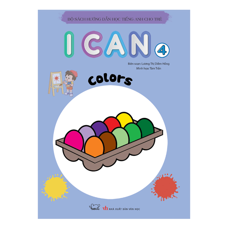 I Can Colors - sách học tiếng Anh cho trẻ mầm non