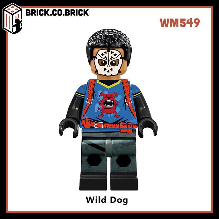Xếp hình Đồ chơi Lắp ráp minifig Phiên bản Siêu anh hùng Super heroes Eradicator Người Dơi Robin DC WM6038