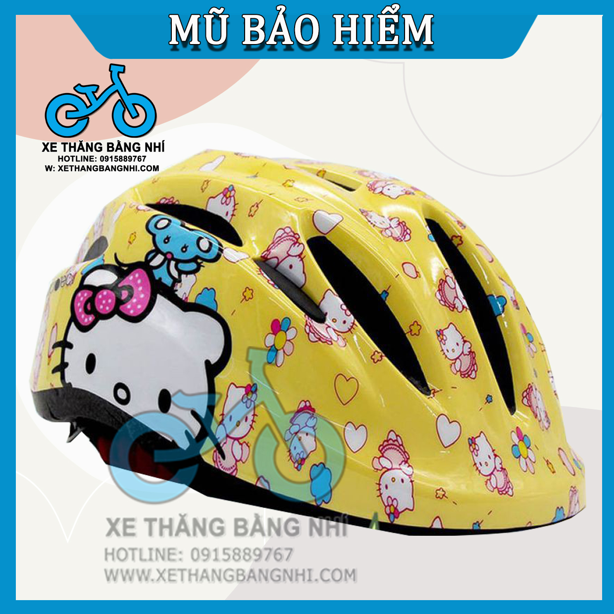 Mũ bảo hiểm trẻ em cho bé họa tiết - Size S cho bé 16 tháng đến 5 tuổi - 01 Captain xanh