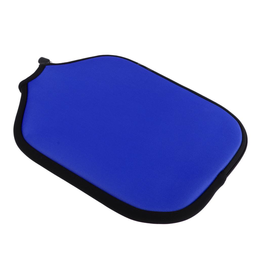 Premium Neoprene Pickleball Paddle Cover Zipper Sleeve Protective Case A17
