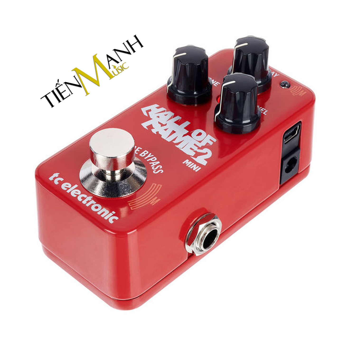 TC Electronic Hall of Fame 2 Mini Reverb Phơ Đàn Guitar - Bàn đạp Ghi-ta Bass Fuzz Effect Pedal Hàng Chính Hãng - Kèm Móng Gẩy DreamMaker