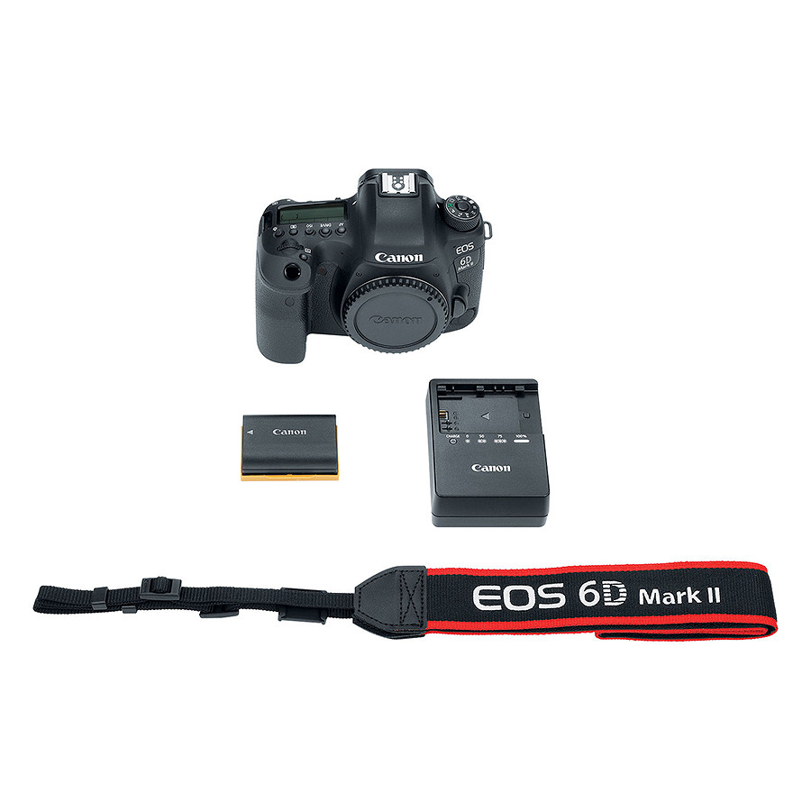 Máy Ảnh Canon 6D Mark II Body - Hàng Nhập Khẩu (Tặng Thẻ 32GB + Tấm Dán LCD)