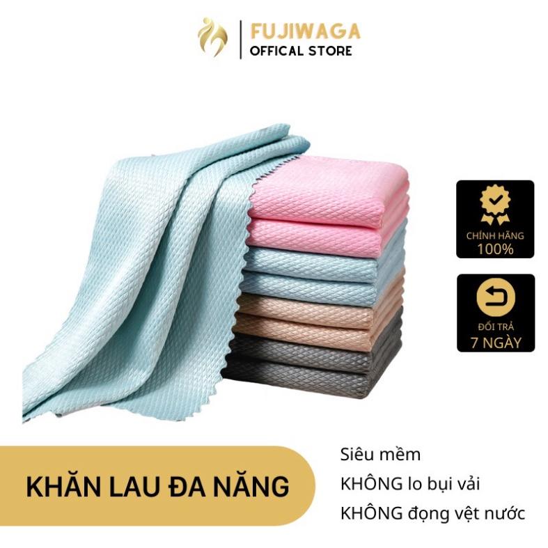 Khăn lau đa năng,lau ô tô, lau cửa kính, khăn nhà bếp siêu mềm, siêu sạch, không để lại cặn bụi 30cmx40cm
